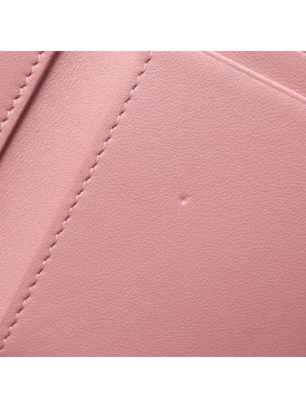 Dior Trifold Wallet Caro Smoki Pink Leather